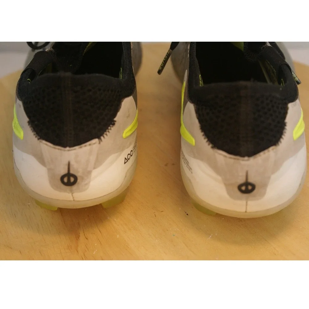 Nike Tiempo Legend 10 Elite FG Soccer Cleats Silver Volt DV4328-001 Mens 8.5 - Picture 4 of 16